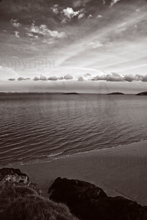St Tudwals Islands with clouds black and white DBBW.jpg