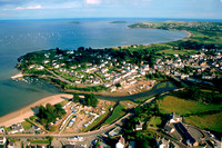 Abersoch village, inner harbour and bay AR18