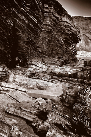 Porth Ceiriad cliffs CEIR CLIFF